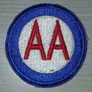 Vintage Historic WW2 US Army Anti-Aircraft Command